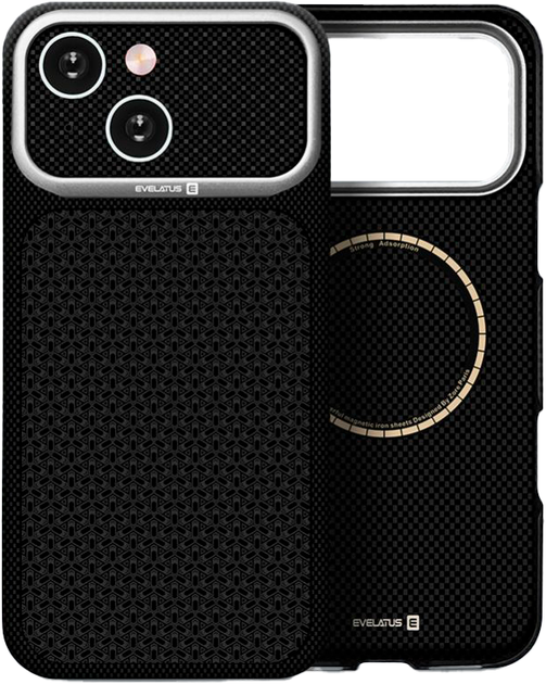 Панель Evelatus Carbon Premium MagSafe для Apple iPhone 15 Black (4752192110680) - Фото 1 Панель Evelatus Carbon Premium MagSafe для Apple iPhone 15 Black (4752192110680) - зображення 1