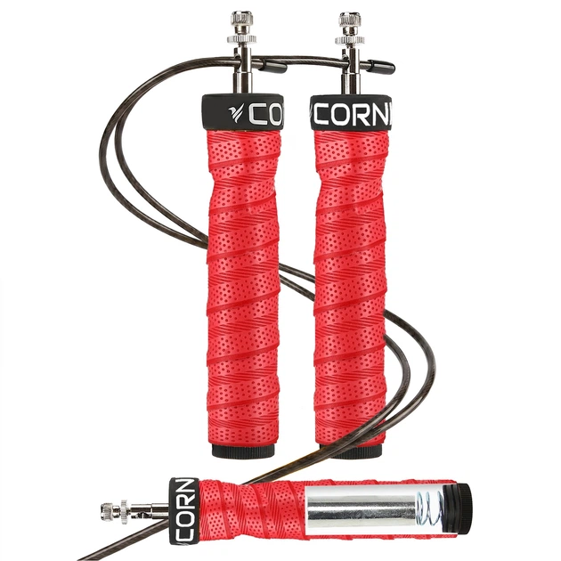 Скоростная скакалка для кроссфита Cornix Speed Rope Pro XR-0519 Red - Фото 2 Скоростная скакалка для кроссфита Cornix Speed Rope Pro XR-0519 Red - изображение 2