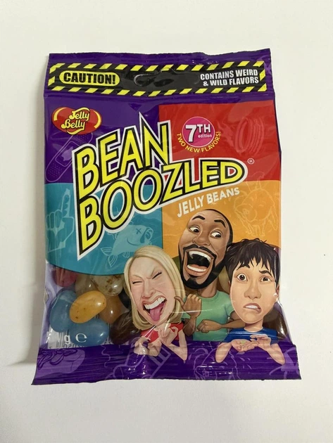Цукерки Bean Boozled 20 смаків — 7th ed. 100 грамів - Фото 1 Цукерки Bean Boozled 20 смаків — 7th ed. 100 грамів - зображення 1