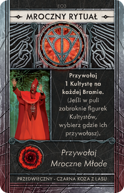 Додаток до настільної гри Portal Games Cthulhu: Death May Die - Чорна коза з лісу (5902560383096) - зображення 4