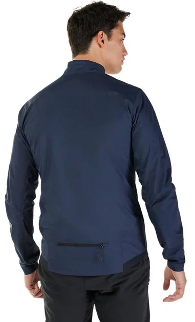 Куртка-ветровка Fox Ranger Wind Jacket темно-синяя, размер M - Фото 4 Куртка-ветровка Fox Ranger Wind Jacket темно-синяя, размер M - изображение 4