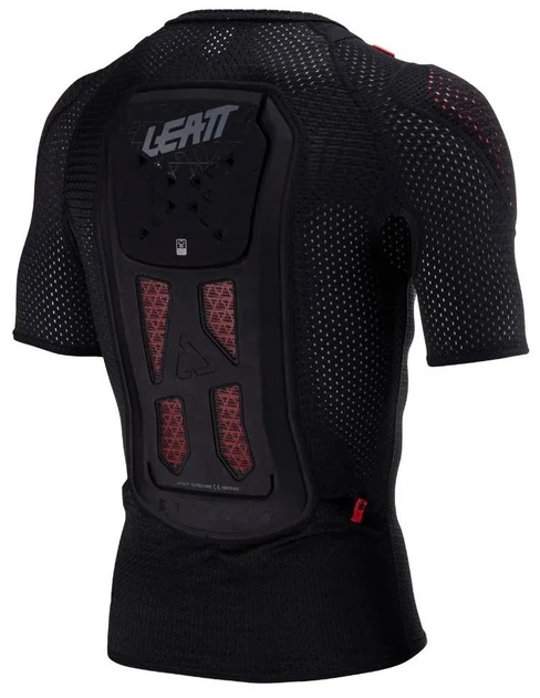 Защитное джерси Leatt ReFlex Stealth Body Tee черное размер M - изображение 4