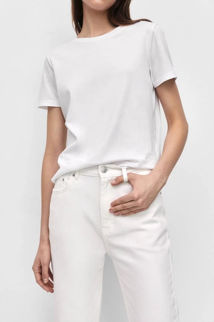 Джинси Pull & Bear білий OKETP197 38 - Фото 5 Джинси Pull & Bear білий OKETP197 38 - изображение 5