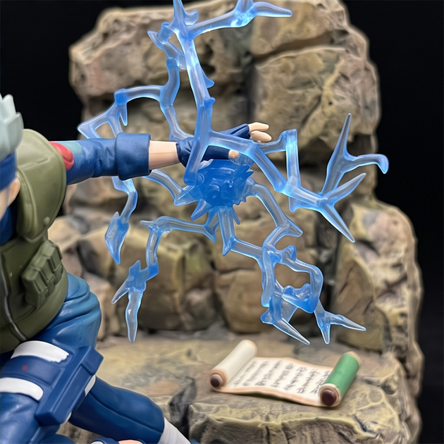 Коллекционная фигурка аниме Какаши Хатаке 13 см, статуэтка Naruto Shippuden из ПВХ для фанатов аниме и коллекционеров - изображение 2