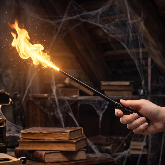 Чарівна палочка Magic Wand , паличка Северуса снейпа подарунковий набір чарівна палочка з ефектом вогню - Фото 6 Чарівна палочка Magic Wand , паличка Северуса снейпа подарунковий набір чарівна палочка з ефектом вогню - зображення 6