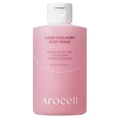 Увлажняющий гель для душа с коллагеном Arocell Super Collagen Body Wash 220 мл - Фото 1 Увлажняющий гель для душа с коллагеном Arocell Super Collagen Body Wash 220 мл - изображение 1