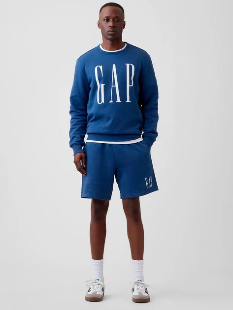 Шорты короткие мужские Gap 381959509 L Синие (1162372709) - изображение 3