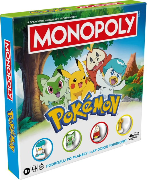 Настольная игра Hasbro Monopoly Pokémon (версия польская) (5010996298652) - изображение 2