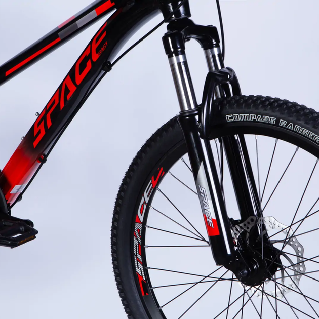 Велосипед AL 29" SPACE MERCURY DD FR рама-20" черно-красный 2026 - изображение 4