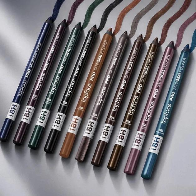 Олівець для очей TopFace PRO Satin Seal Eyeliner PT623 №004 Насичений бронзовий 1,2 г - Фото 3 Олівець для очей TopFace PRO Satin Seal Eyeliner PT623 №004 Насичений бронзовий 1,2 г - зображення 3
