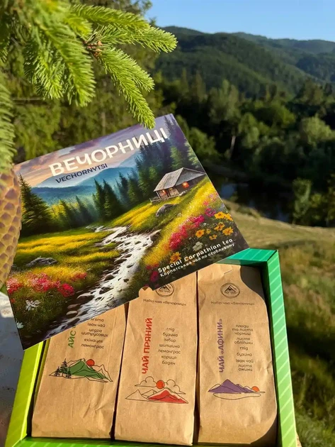 Набір чаю Вечорниці Літні Mix Чаю 60 фільтр пакетів - Фото 4 Набір чаю Вечорниці Літні Mix Чаю 60 фільтр пакетів - зображення 4