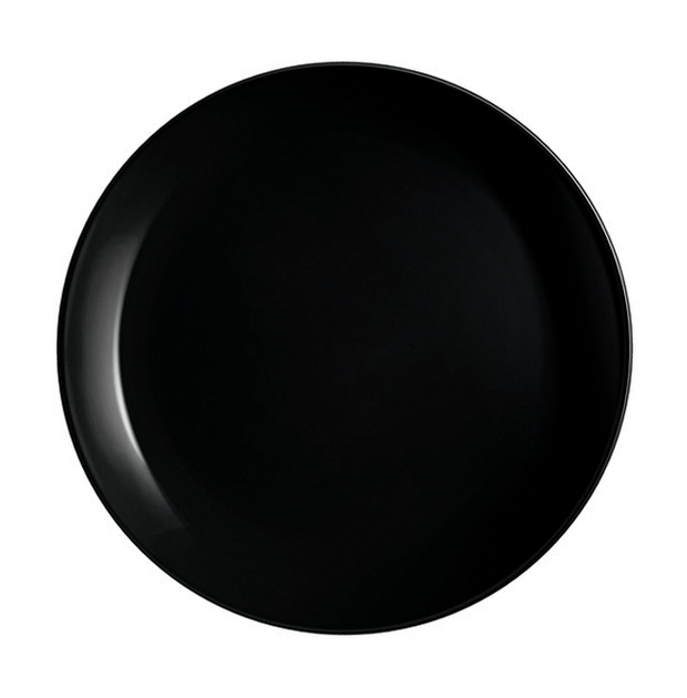 Тарелка обеденная Luminarc P0867 Diwali Black 250 мм - Фото 1 Тарелка обеденная Luminarc P0867 Diwali Black 250 мм - изображение 1