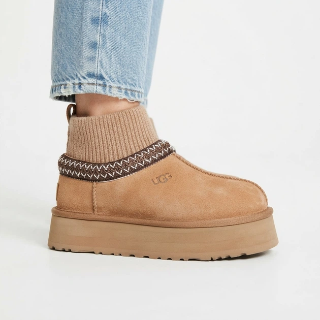 Женские угги UGG Tazz Platform Knit CHE 38 (24см) - Фото 2 Женские угги UGG Tazz Platform Knit CHE 38 (24см) - изображение 2