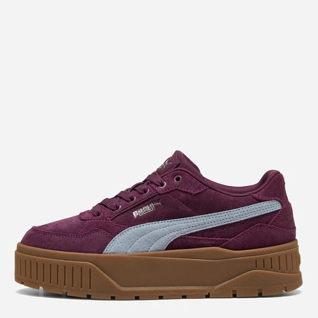 Жіночі кеди замшеві низькі Puma Karmen II Idol SD 39746220 39 (6UK) 25 см Фіолетовий/Блакитний (4070032730875) - зображення 3