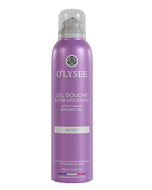 Гель-піна для душу з мускусним ароматом O’LYSEE Extra Foaming shower Gel Musc 200 мл (3520710011501) - Фото 1 Гель-піна для душу з мускусним ароматом O’LYSEE Extra Foaming shower Gel Musc 200 мл (3520710011501) - изображение 1