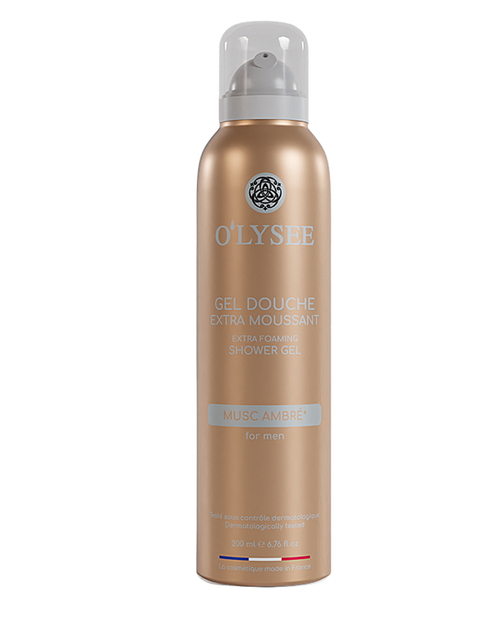 Гель-піна для душу для чоловіків з мускусним ароматом O’LYSEE Musc Ambré extra foaming shower gel 200 мл (3520710011464) - Фото 1 Гель-піна для душу для чоловіків з мускусним ароматом O’LYSEE Musc Ambré extra foaming shower gel 200 мл (3520710011464) - изображение 1