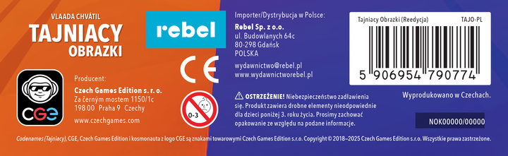 Настільна гра Rebel Таємні агенти Картинки (польське видання) (5906954790774) - Фото 6 Настільна гра Rebel Таємні агенти Картинки (польське видання) (5906954790774) - зображення 6