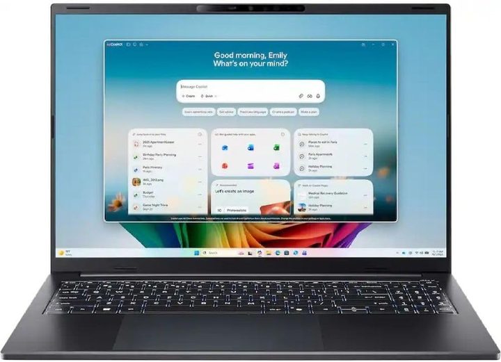 Ноутбук Acer Swift Go 16 AI SFG16-A71T-R87F (NX.JY5AA.001) - Фото 1 Ноутбук Acer Swift Go 16 AI SFG16-A71T-R87F (NX.JY5AA.001) - изображение 1