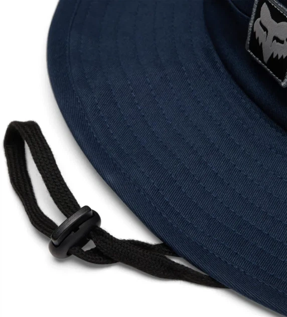 Панама Fox Sun Hat Base Over Midnight L/XL темно-синяя широкие поля Flexfit шнурок - изображение 3