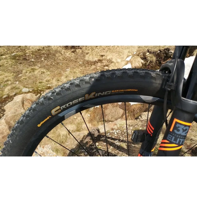 Покрышка MTB Continental Cross King 27.5 x 2.20 черная не складная skin внедорожная - изображение 6
