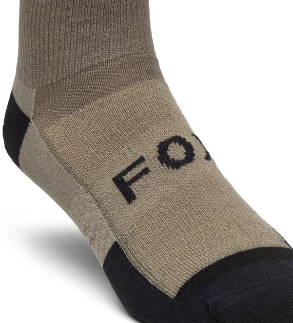 Носки велосипедные Fox Flexair Merino Nutmeg S/M мускатный шерсть мериноса 6 дюймов - Фото 3 Носки велосипедные Fox Flexair Merino Nutmeg S/M мускатный шерсть мериноса 6 дюймов - изображение 3