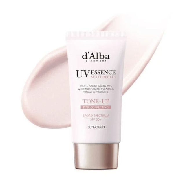 Солнцезащитный крем SPF 50+ d’Alba Waterfull Tone-Up Sun Cream 50 мл - изображение 3