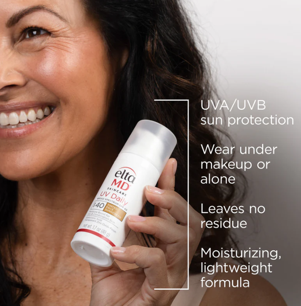 Солнцезащитный крем EltaMD UV Daily Broad Spectrum SPF 40 Tinted - Фото 4 Солнцезащитный крем EltaMD UV Daily Broad Spectrum SPF 40 Tinted - изображение 4
