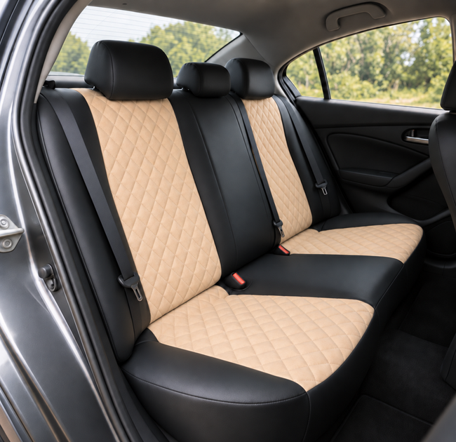 Авточехлы Alux Kia Optima 3 (TF) Бежевые экокожа + алькантара (AL-1693) - Фото 6 Авточехлы Alux Kia Optima 3 (TF) Бежевые экокожа + алькантара (AL-1693) - изображение 6