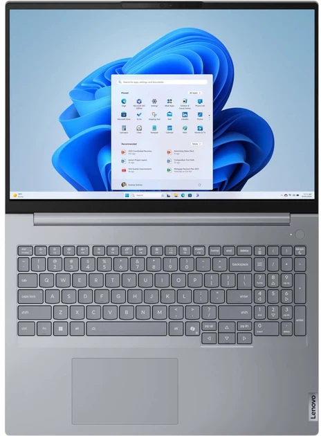 Laptop Lenovo ThinkBook 16 G8 IAL (21SK008PPB) Arctic Grey + firmowy plecak - obraz 11