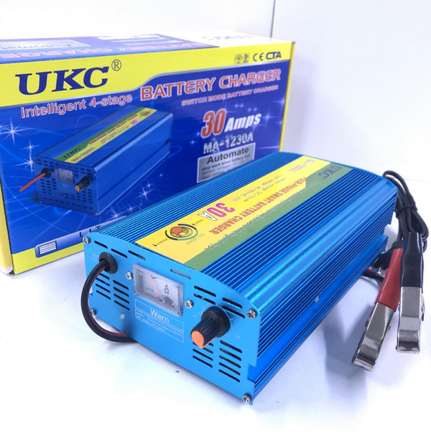 Зарядное устройство UKC MA-1210A для 12 В аккумуляторов 10 А от сети 220 В - Фото 2 Зарядное устройство UKC MA-1210A для 12 В аккумуляторов 10 А от сети 220 В - изображение 2