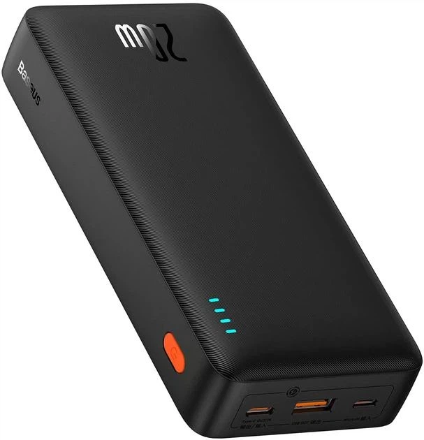 УМБ Baseus Airpow Powerbank 20000mAh Fast Charge 20W Black (P10022804113-00) - Фото 1 УМБ Baseus Airpow Powerbank 20000mAh Fast Charge 20W Black (P10022804113-00) - зображення 1