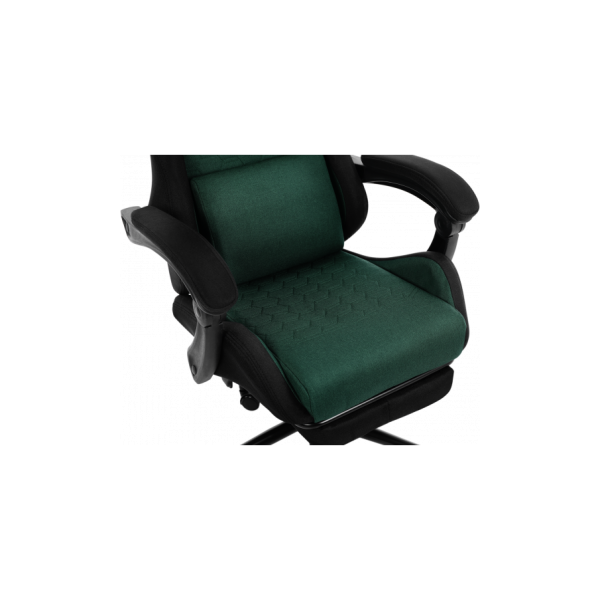 Геймерское кресло GT Racer X-2338 Fabric Green/Black - Фото 7 Геймерское кресло GT Racer X-2338 Fabric Green/Black - изображение 7