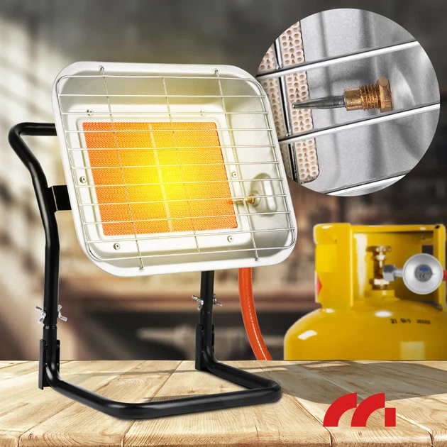 Газовый обогреватель MalTec GAS-4500Wt-ST 3/4,5 кВт до 80 м2 для гаража/склада/мастерской - изображение 3
