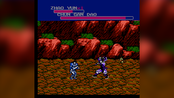 Гра RMC Famicom Dendy Chik Bik Ji Jin - Saam Gwok Ji (Port Capcom Warriors of Fate) 90х TV Game Японська Версія Тільки Картридж Б/У - зображення 4