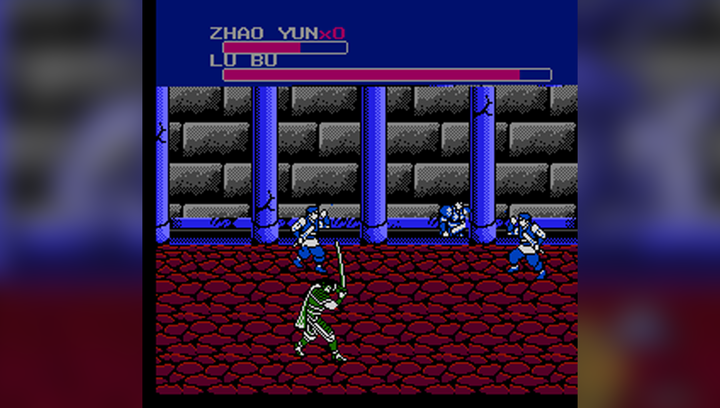 Гра RMC Famicom Dendy Chik Bik Ji Jin - Saam Gwok Ji (Port Capcom Warriors of Fate) 90х TV Game Японська Версія Тільки Картридж Б/У - зображення 5