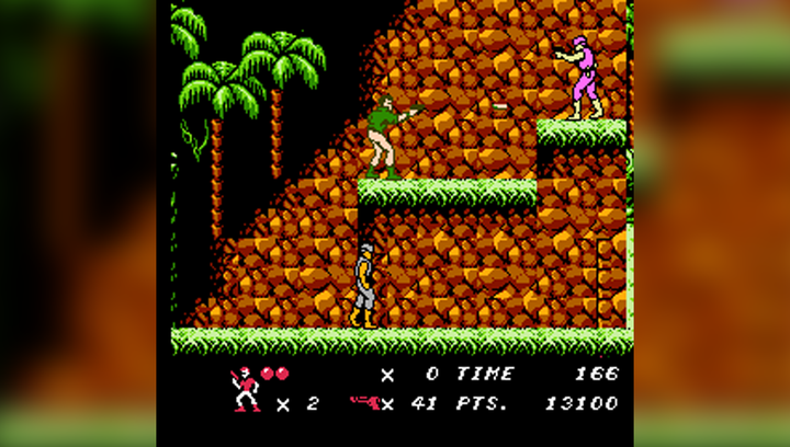 Збірник Ігор RMC Famicom Dendy 4 in 1 WQ4203 Dead Fox, Silk Worm, Final Mission, Guerrilla War 90х TV Game Англійська Версія Тільки Картридж Б/У - зображення 2