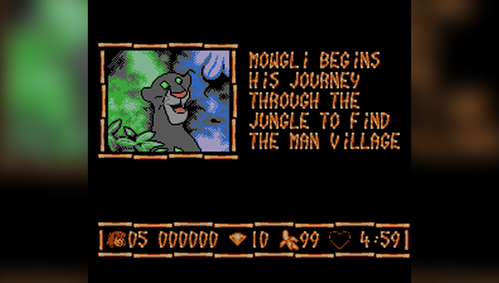 Гра RMC Famicom Dendy The Jungle Book 90х Англійська Версія Тільки Картридж Б/У - зображення 6