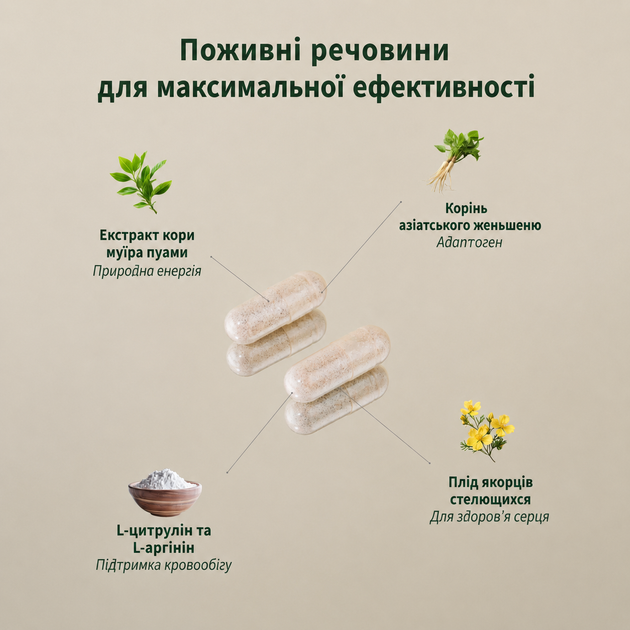 Предтренировочный комплекс аминокислот бустер оксида азота SNAP Nitric Oxide Booster дозировка 1500 мг 60 вегетарианских капсул - изображение 7
