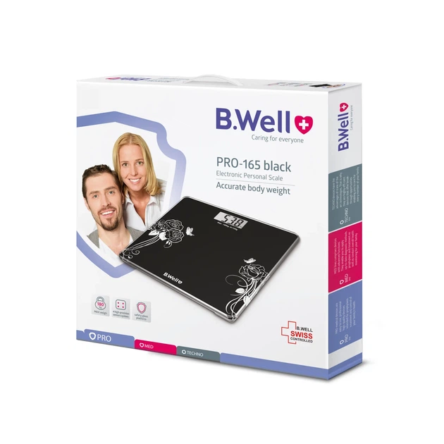 Электронные напольные весы B.Well PRO-165 черные - изображение 3