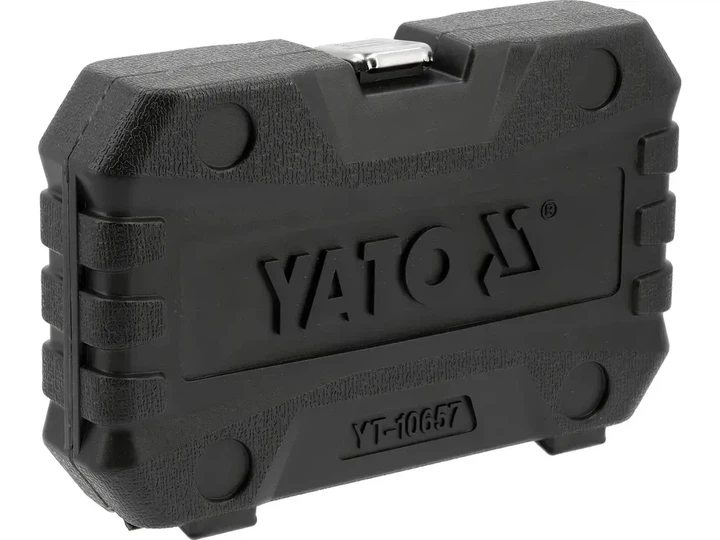 Набор ударных отверточных насадок YATO HEX TORX SPLINE M6-M19 T30-T70 1/2 25 шт - изображение 2