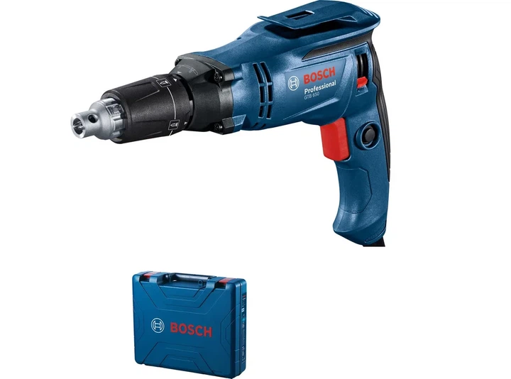 Шуруповерт Bosch 650 Вт 5000 об/мин 1.4 кг для гипсокартона и металла - изображение 2
