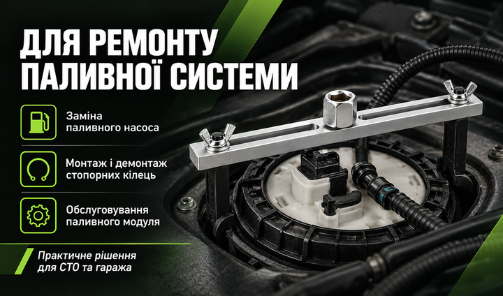 Съемник крышки топливного насоса Alloid универсальный (SKT-3070) - изображение 6