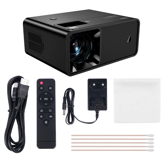 Відеопроєктор (проектор) Hoco DT6 HD 720P, чорний - зображення 6