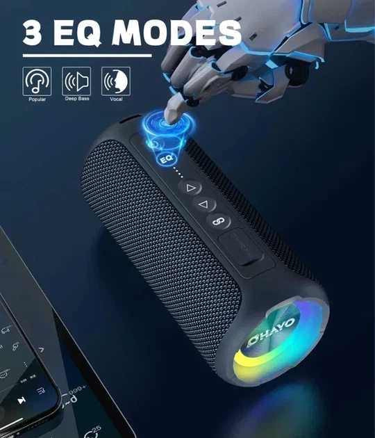 Беспроводная Колонка Bluetooth Ortizan X8 Pro портативная с хорошими басами блютуз колонка водонепроницаемая с хорошим звуком - изображение 2