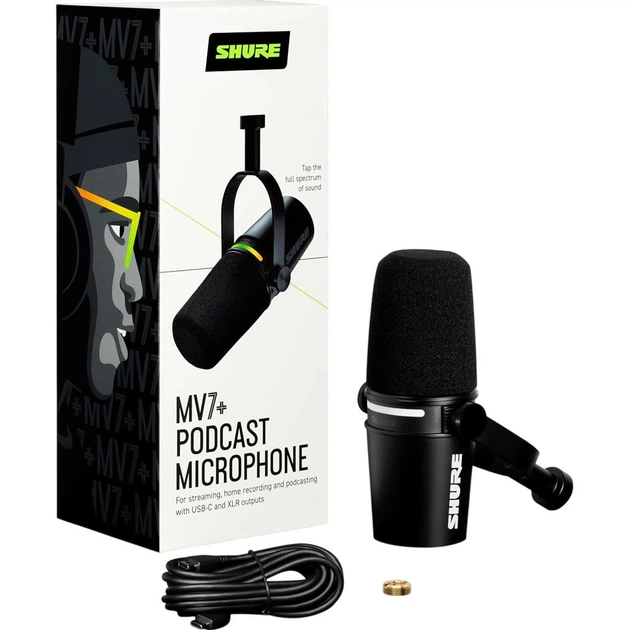 Микрофон Shure MV7+ [178784] - изображение 4