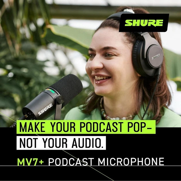 Микрофон Shure MV7+ [178784] - изображение 5