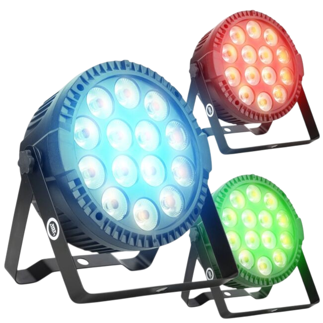 Reflektor sceniczny Light4Me PAR RGBA 14x6W IR - Zdjęcie 1 Reflektor sceniczny Light4Me PAR RGBA 14x6W IR - obraz 1