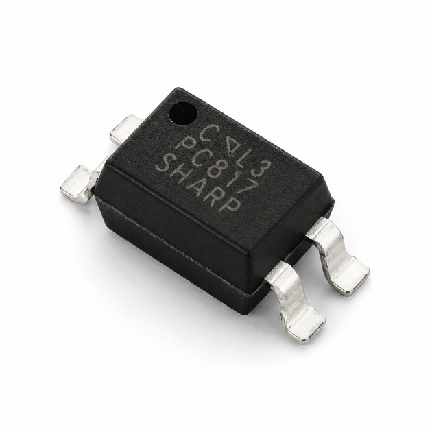Оптопара PC817 EL817 SHARP оптрон 5000 В SMD SOP-4 - Фото 2 Оптопара PC817 EL817 SHARP оптрон 5000 В SMD SOP-4 - изображение 2