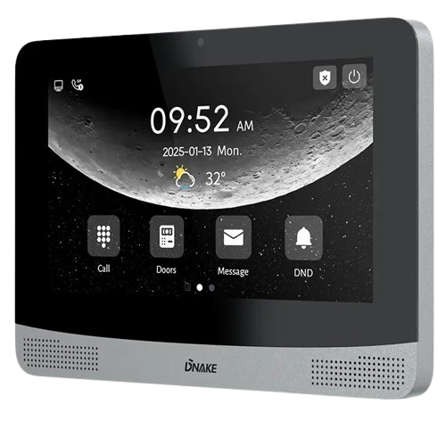 Видеодомофон с сенсорным дисплеем Dnake A416W 7" IPS 1024x600 WiFi Android 10 Black - изображение 2