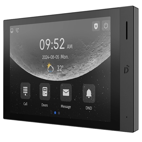 Видеодомофон с сенсорным дисплеем Dnake H616W 8" IPS 1280x800 WiFi Android 10 Black - изображение 2